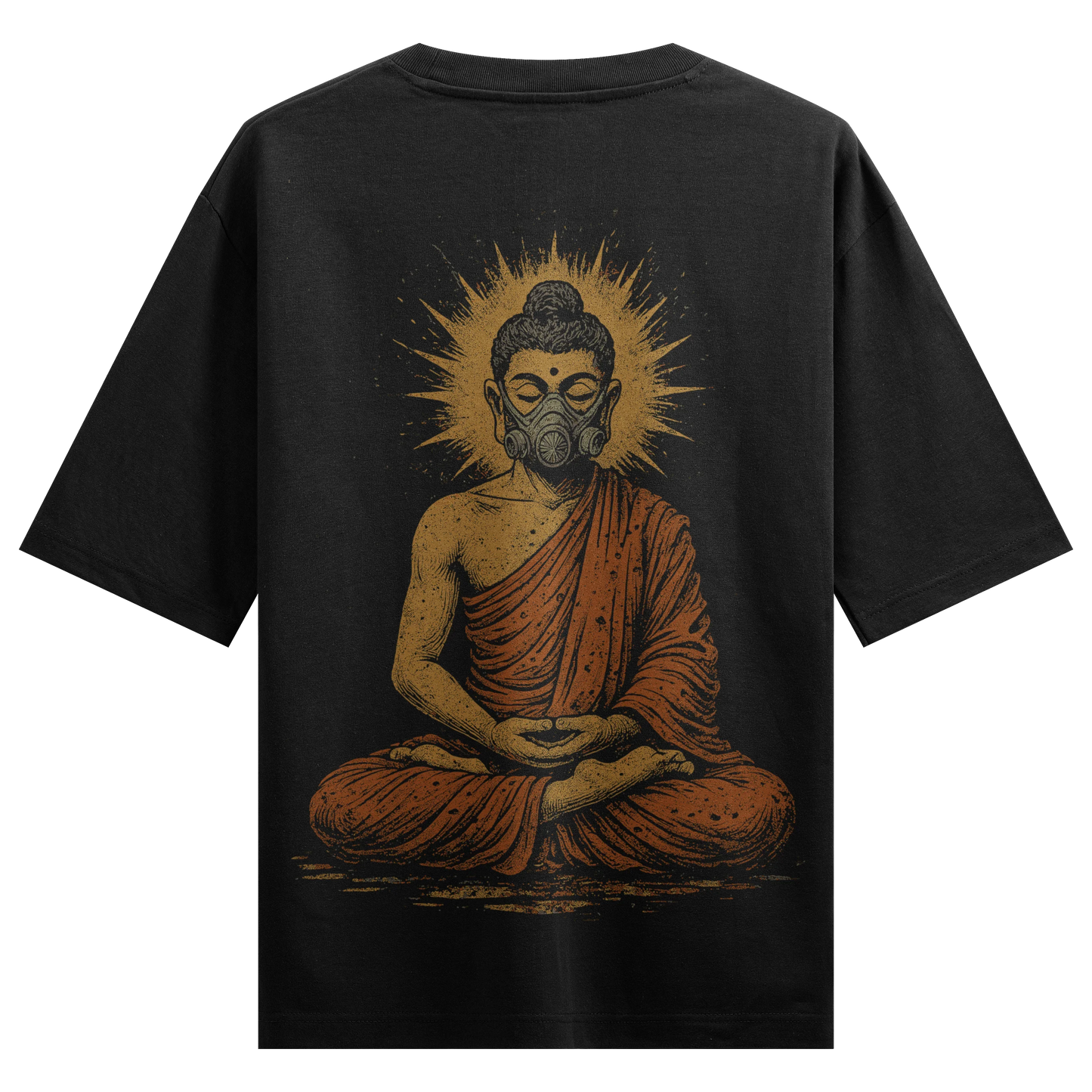 PRDGY Modern Buddha Oversized T-Shirt