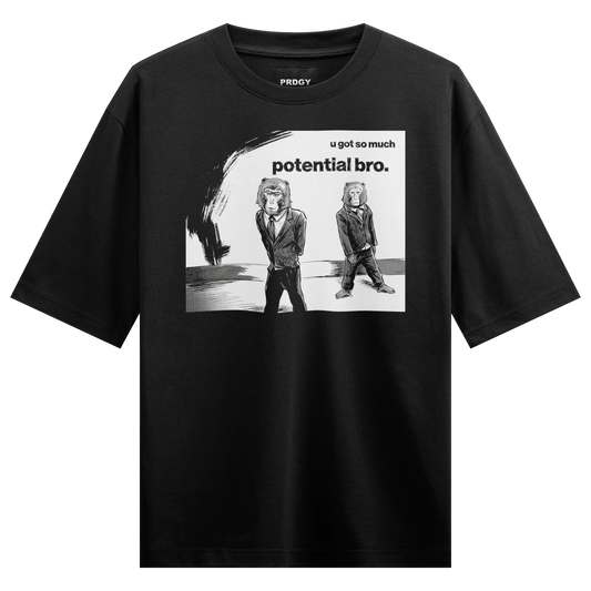PRDGY Monkey Business Oversized T-Shirt