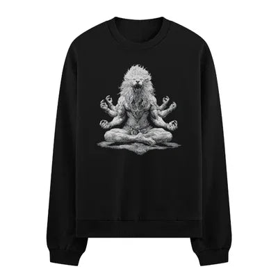 PRDGY Monk in Rage Oversized Sweatshirt