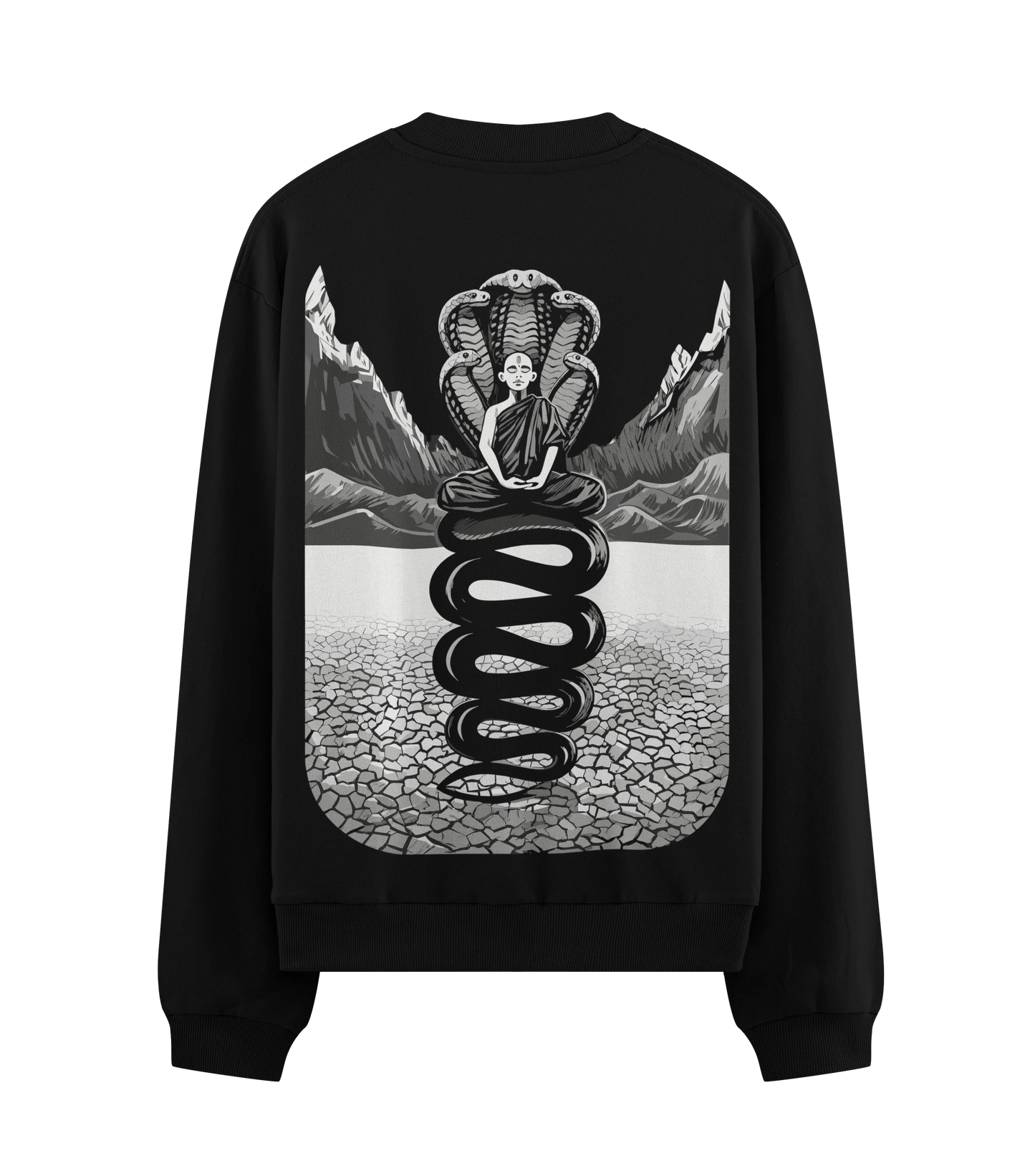 PRDGY Naag Sadhna Oversized  Sweatshirt