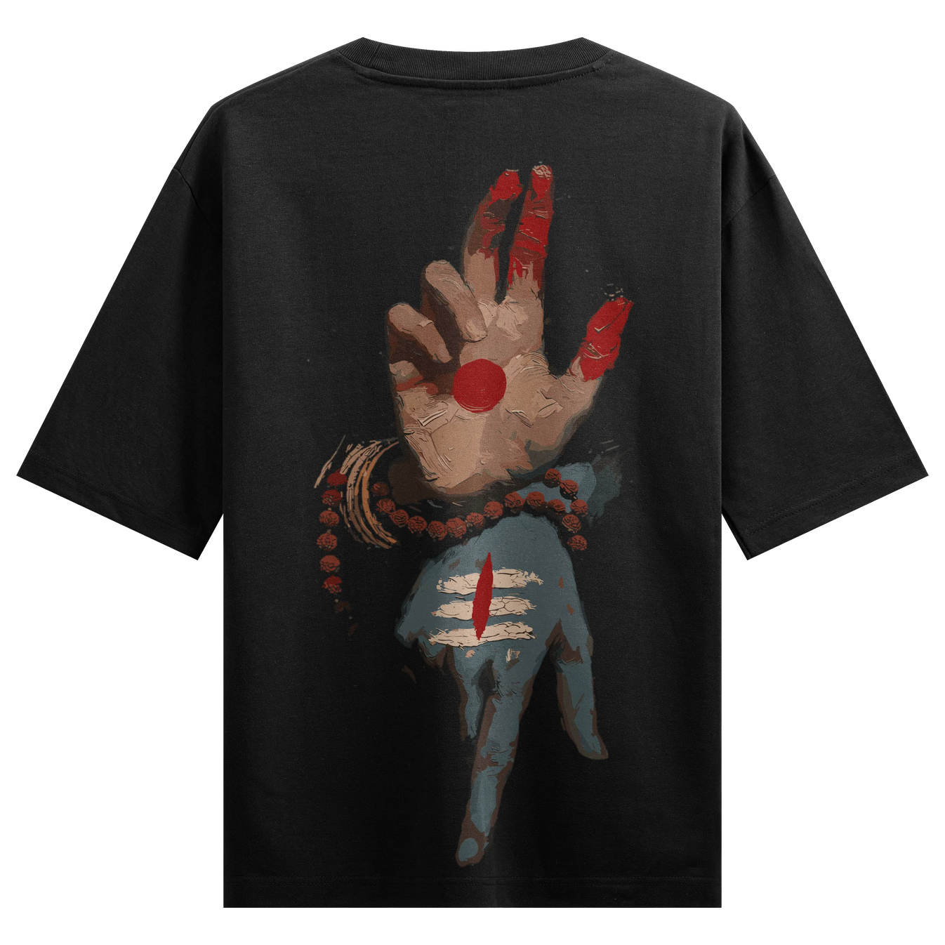 PRDGY Nataraj Mudra Oversized T-Shirt