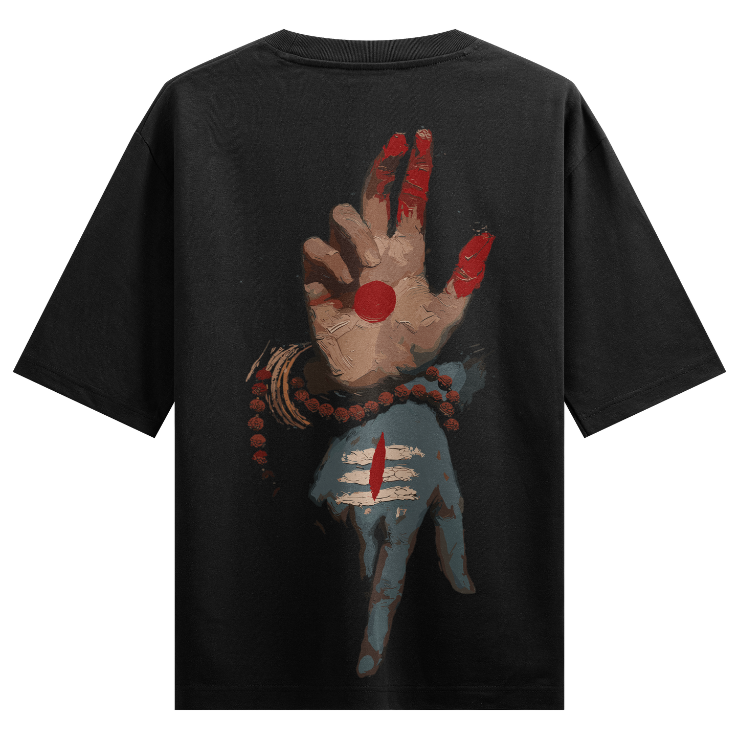 PRDGY Nataraj Mudra Oversized T-Shirt
