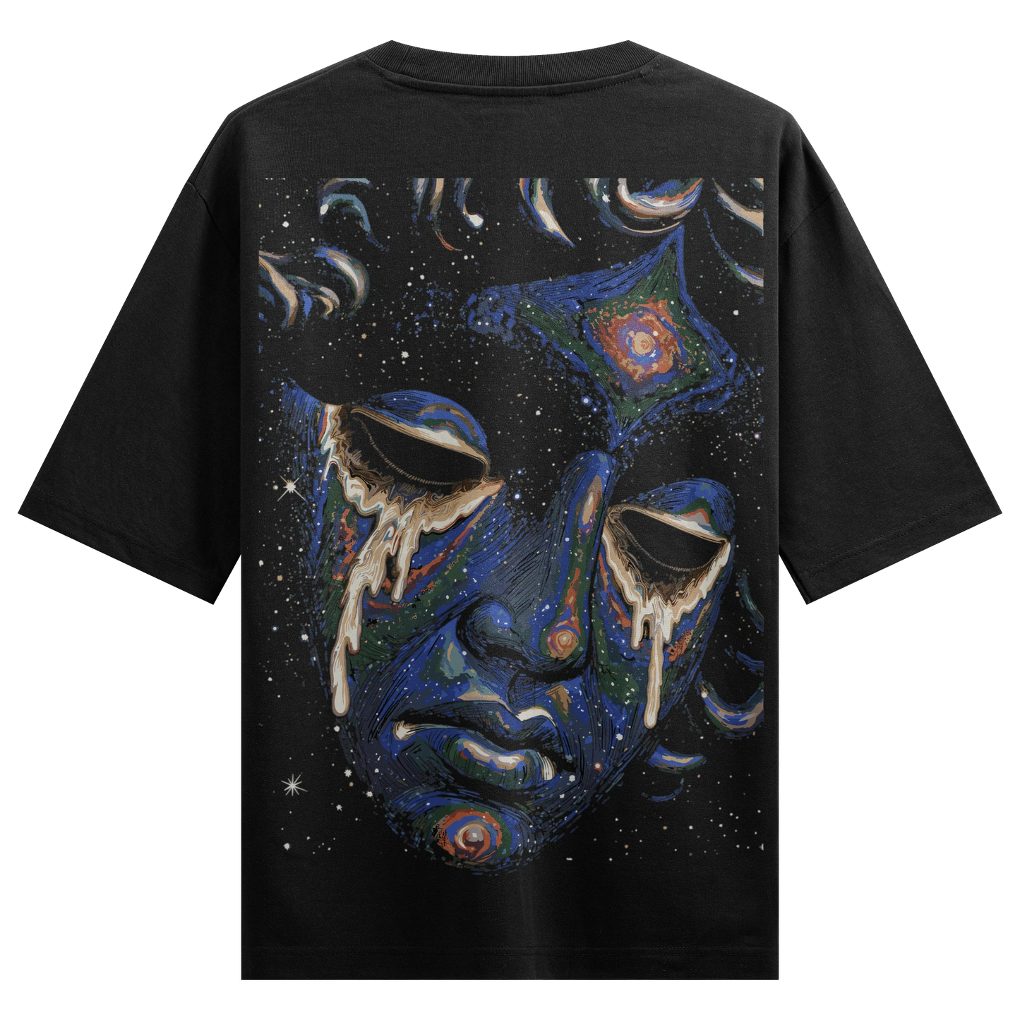 PRDGY Nebula Tears Oversized T-shirt