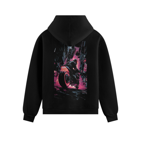 PRDGY Nightfall Moto Oversized Hoodie