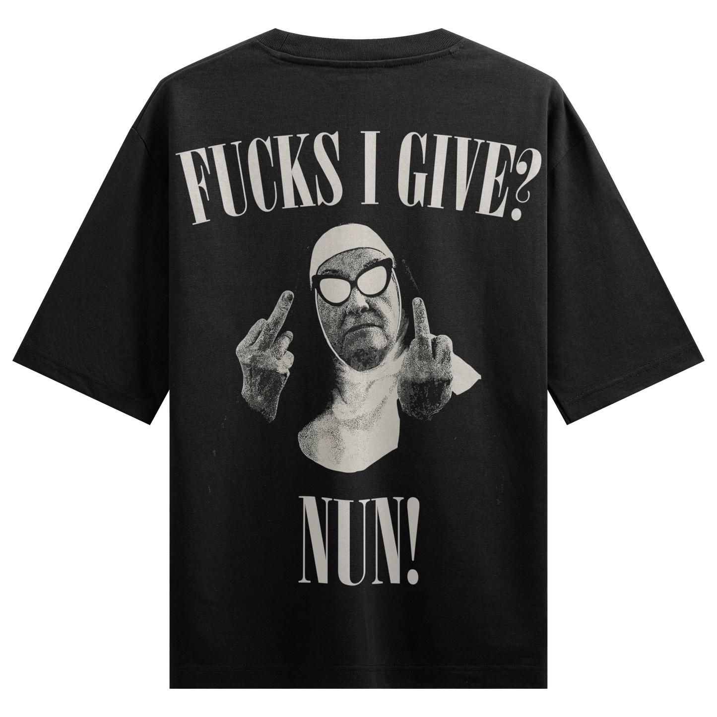 PRDGY No FuckS Given Oversized T-shirt