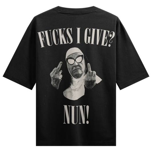 PRDGY No FuckS Given Oversized T-shirt