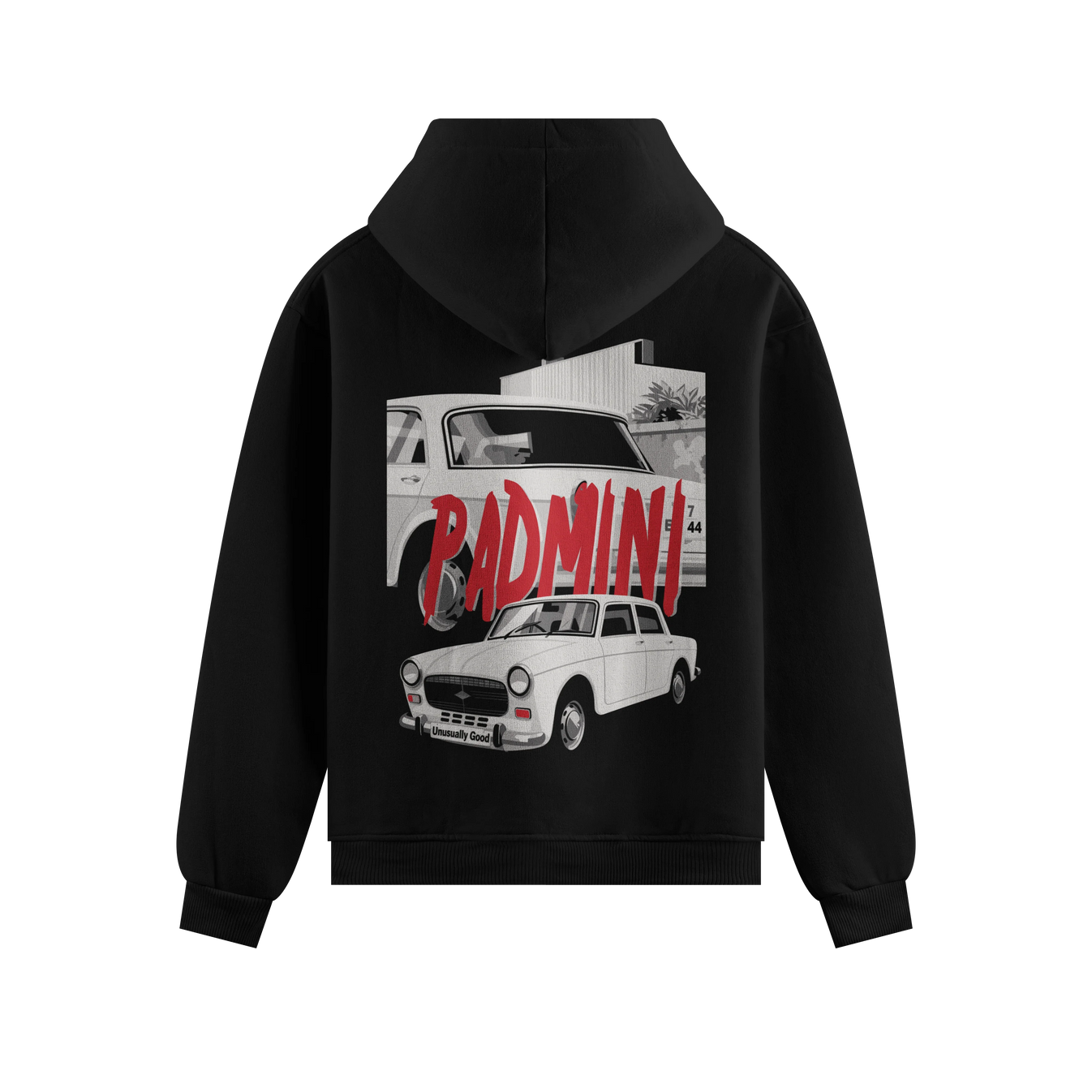 RADMINI Unusually Good 7 44 artwork on PRDGY hoodie