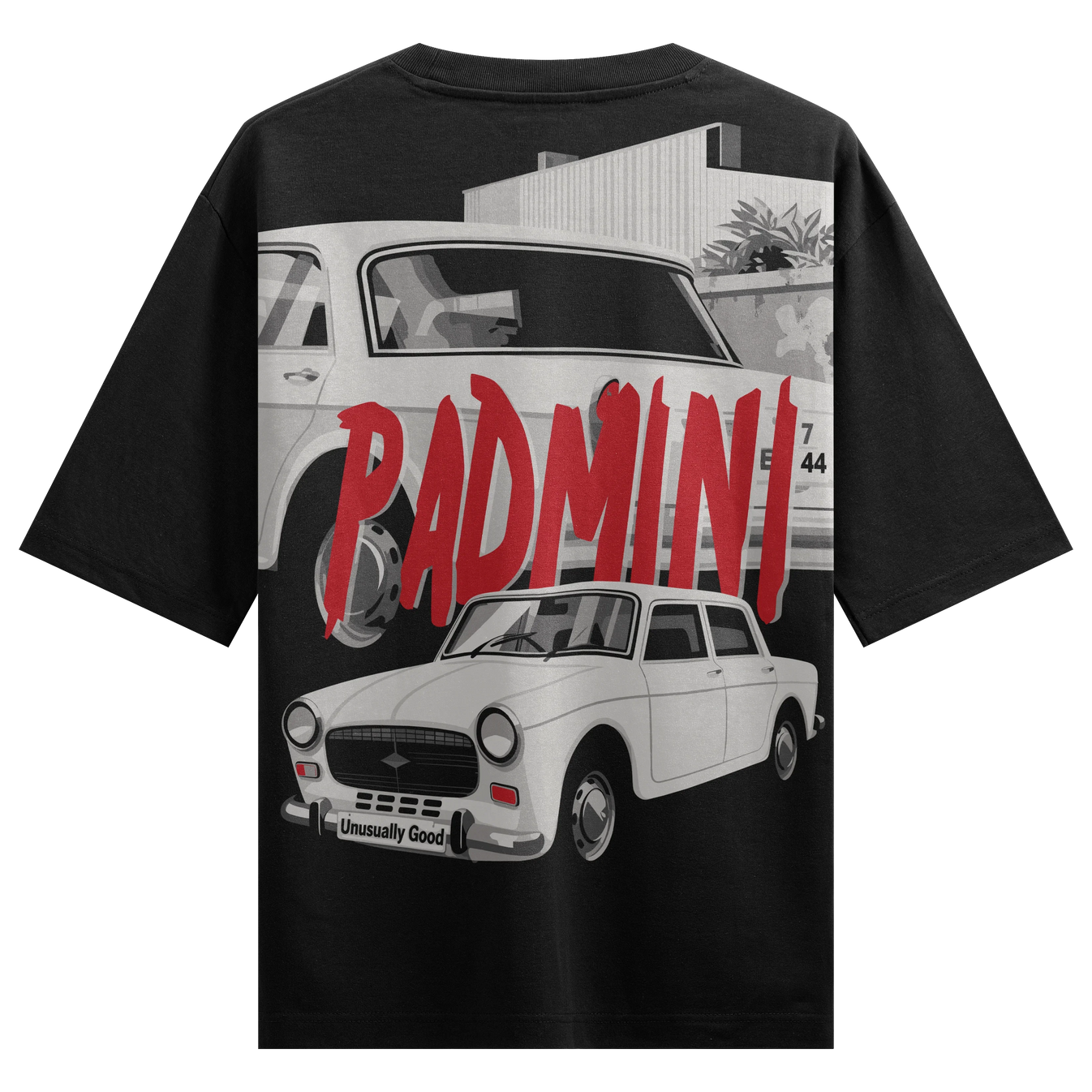 BADMIN 7 E 44 Unusually Good artwork on PRDGY oversized t-shirt