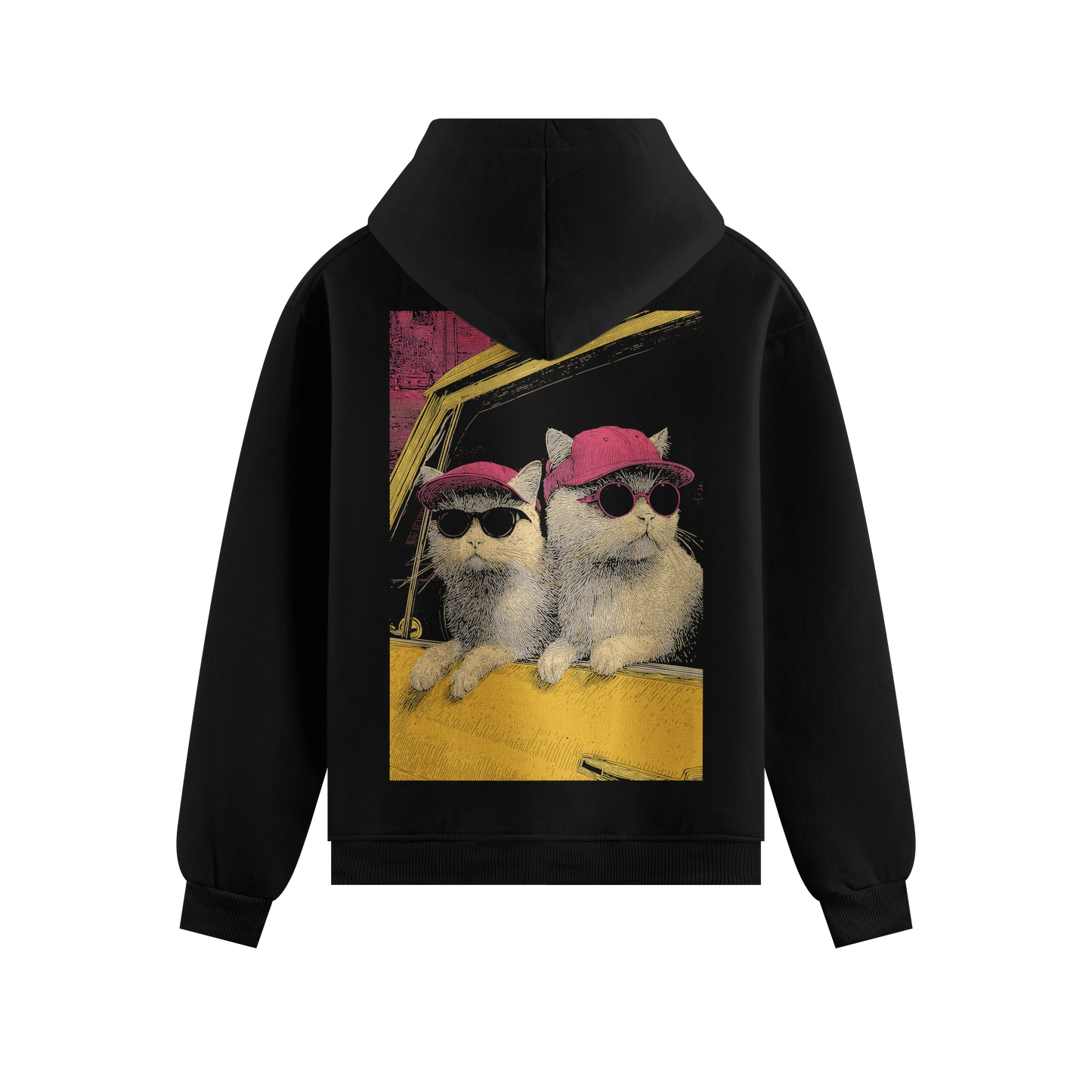 PRDGY Purrfect Riders Oversized Hoodie