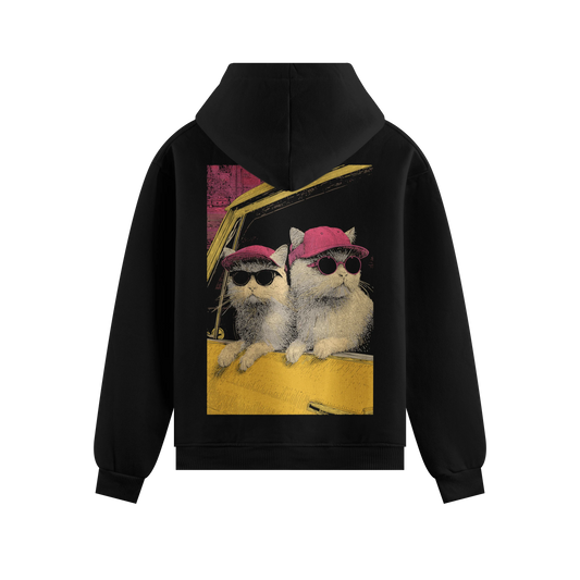 PRDGY Purrfect Riders Oversized Hoodie