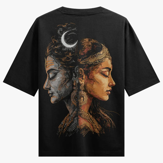 PRDGY Purusha Prakriti Oversized T-Shirt