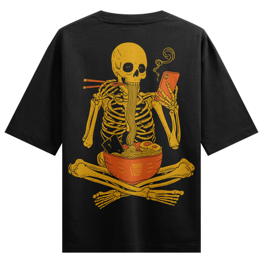 PRDGY Ramen to the Grave Oversized T-Shirt