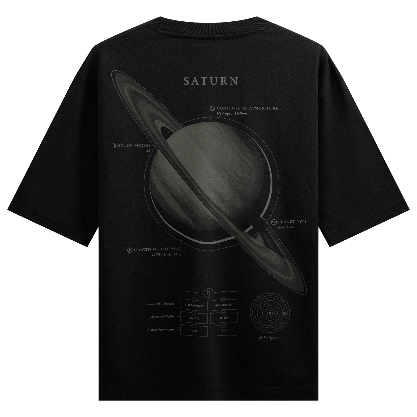 PRDGY Ring Theory Oversized T-Shirt