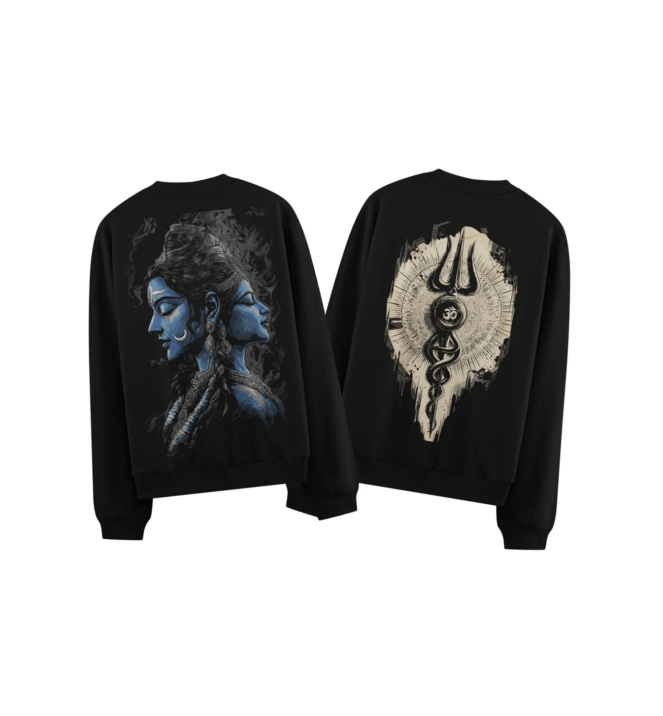 Shiva artwork on PRDGY sweatshirt