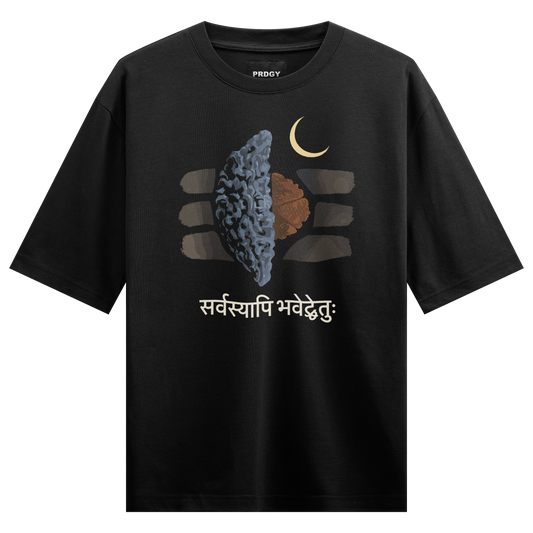 PRDGY Rudraksha Oversized T-shirt