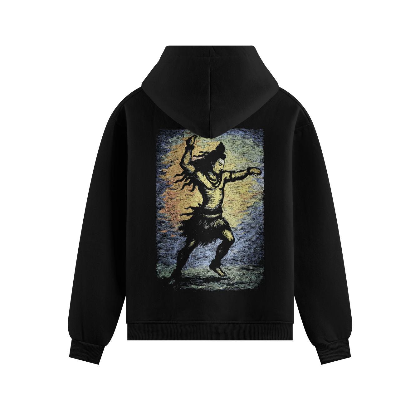 Shiva artwork on PRDGY hoodie
