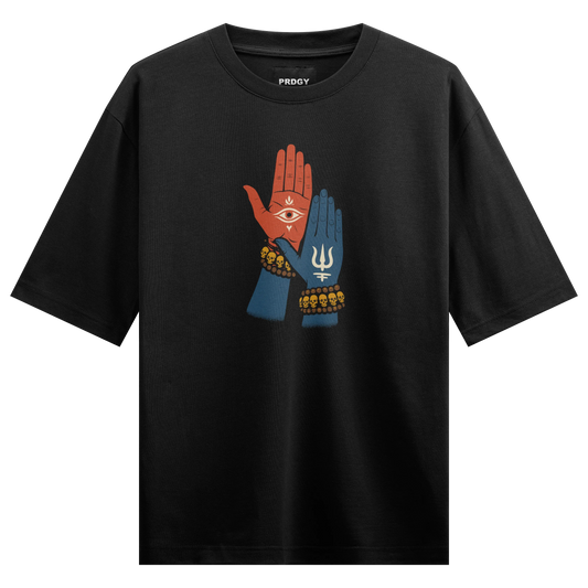 PRDGY Shiv Ki Sati Oversized T-Shirt