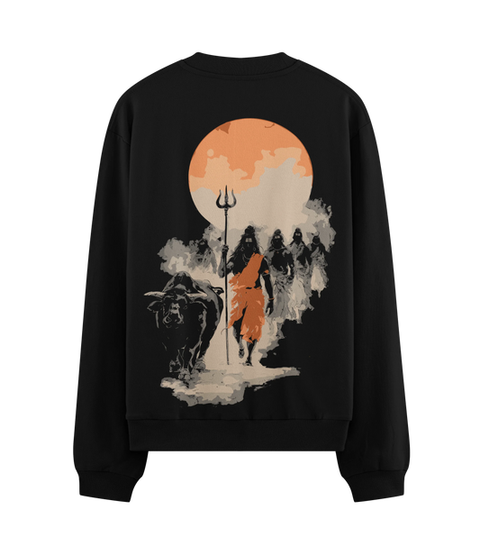PRDGY Shiv Sena Oversized Sweatshirt