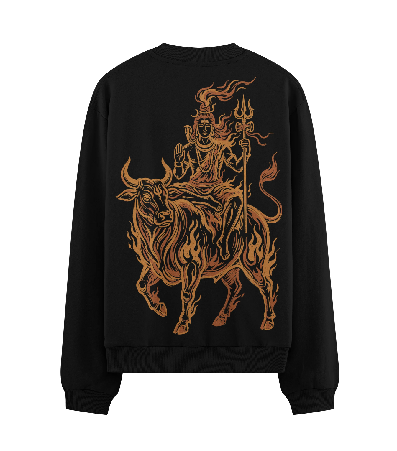 Shiva artwork on PRDGY sweatshirt