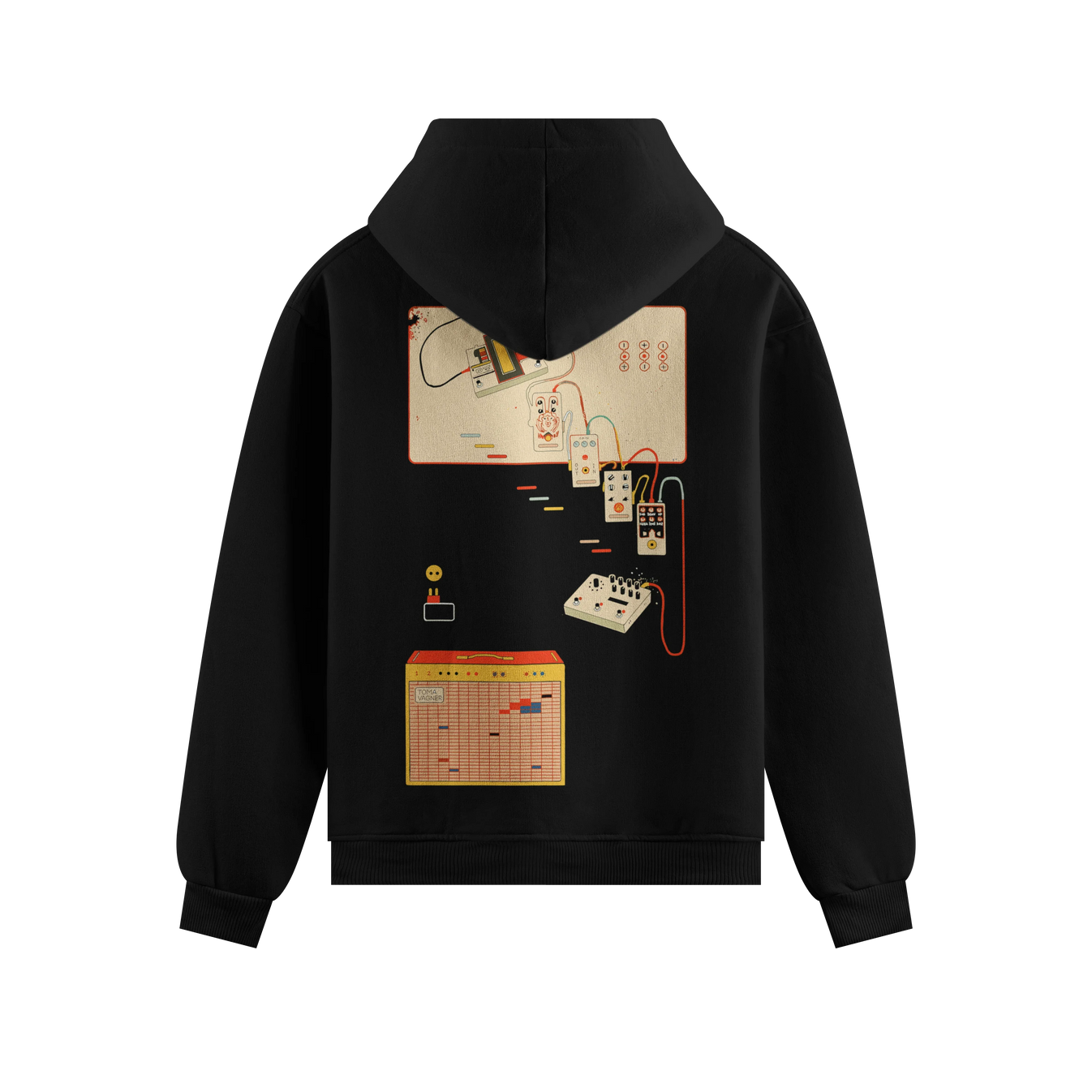 TOMA VAGNER artwork on PRDGY hoodie