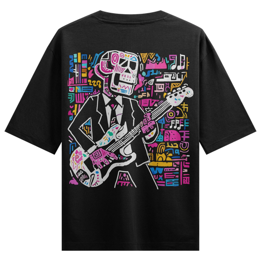 PRDGY Skull Jam Oversized T-Shirt