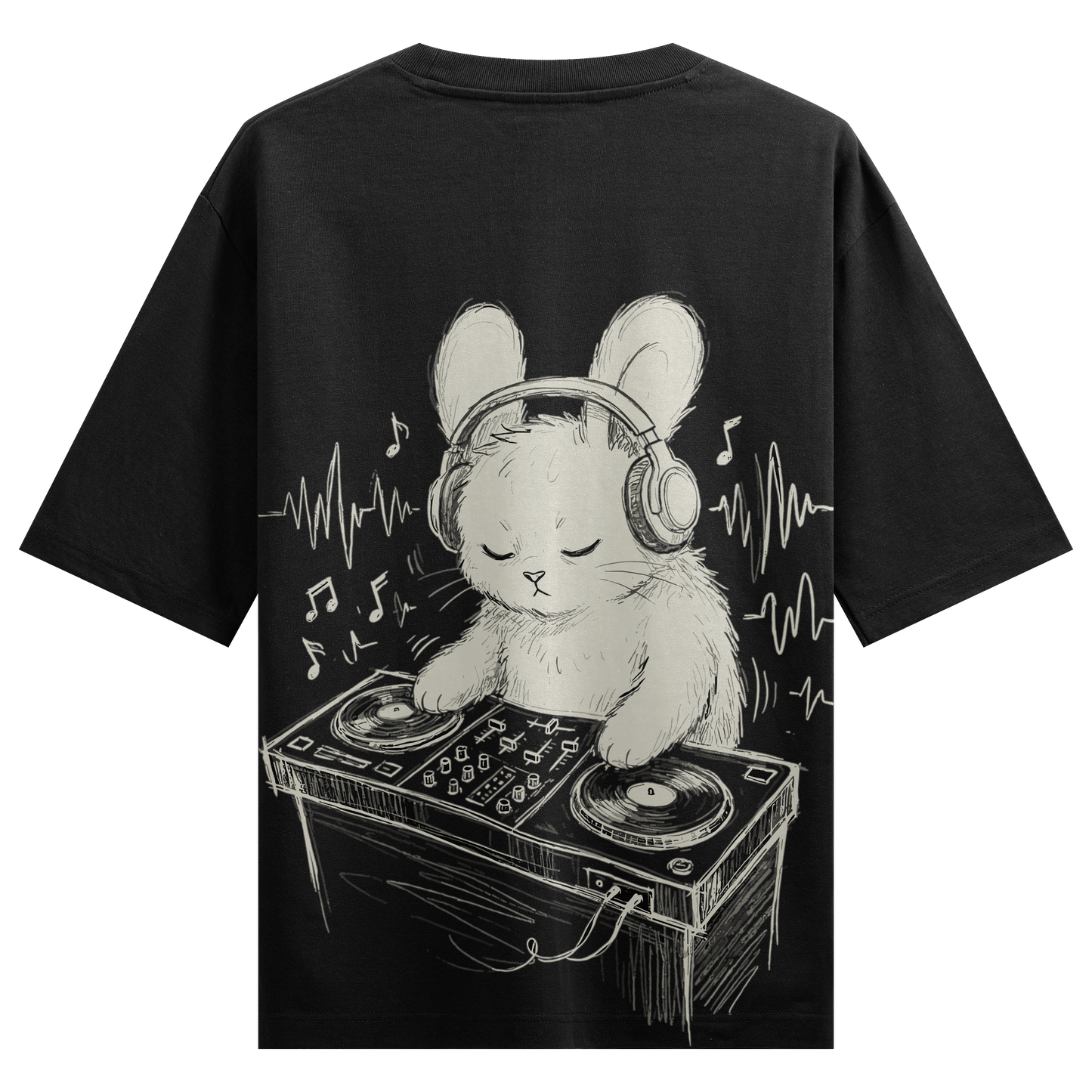 PRDGY Soft Techno Oversized T-Shirt