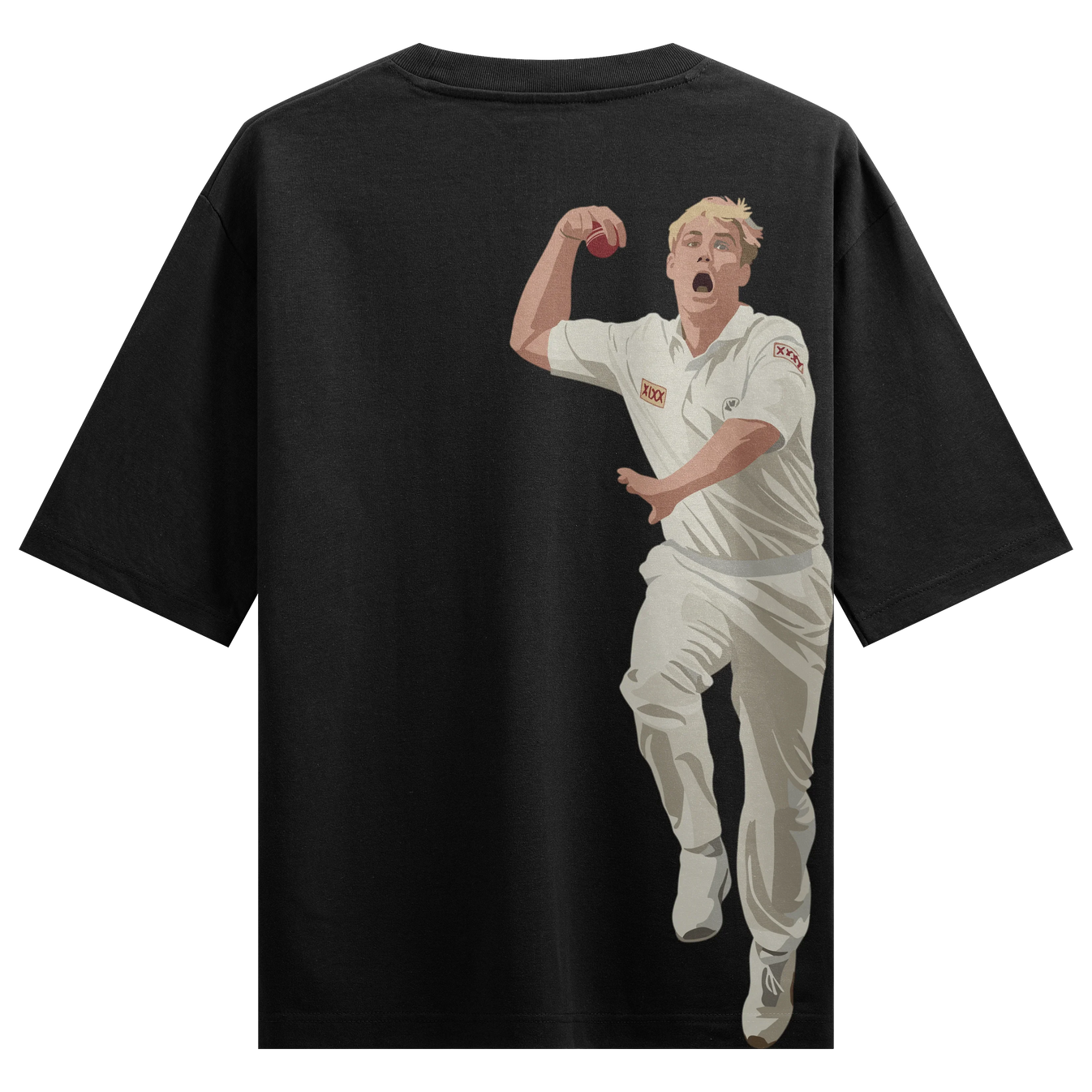 Cricket artwork on PRDGY oversized t-shirt