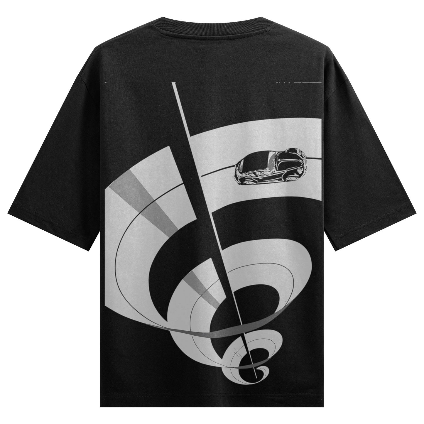 PRDGY Spiral Drift Oversized T-Shirt