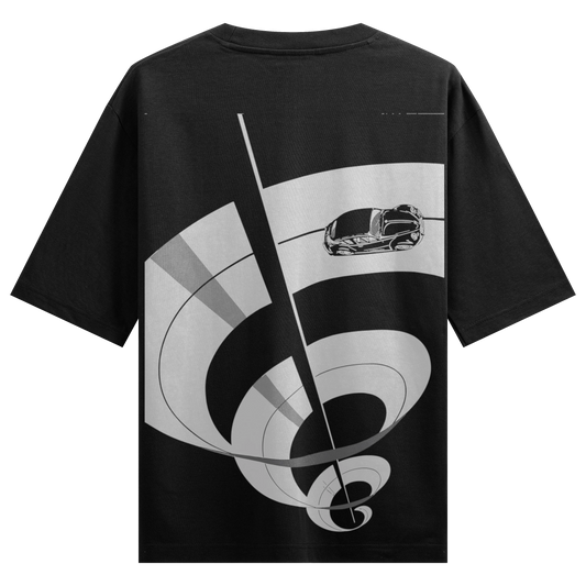 PRDGY Spiral Drift Oversized T-Shirt