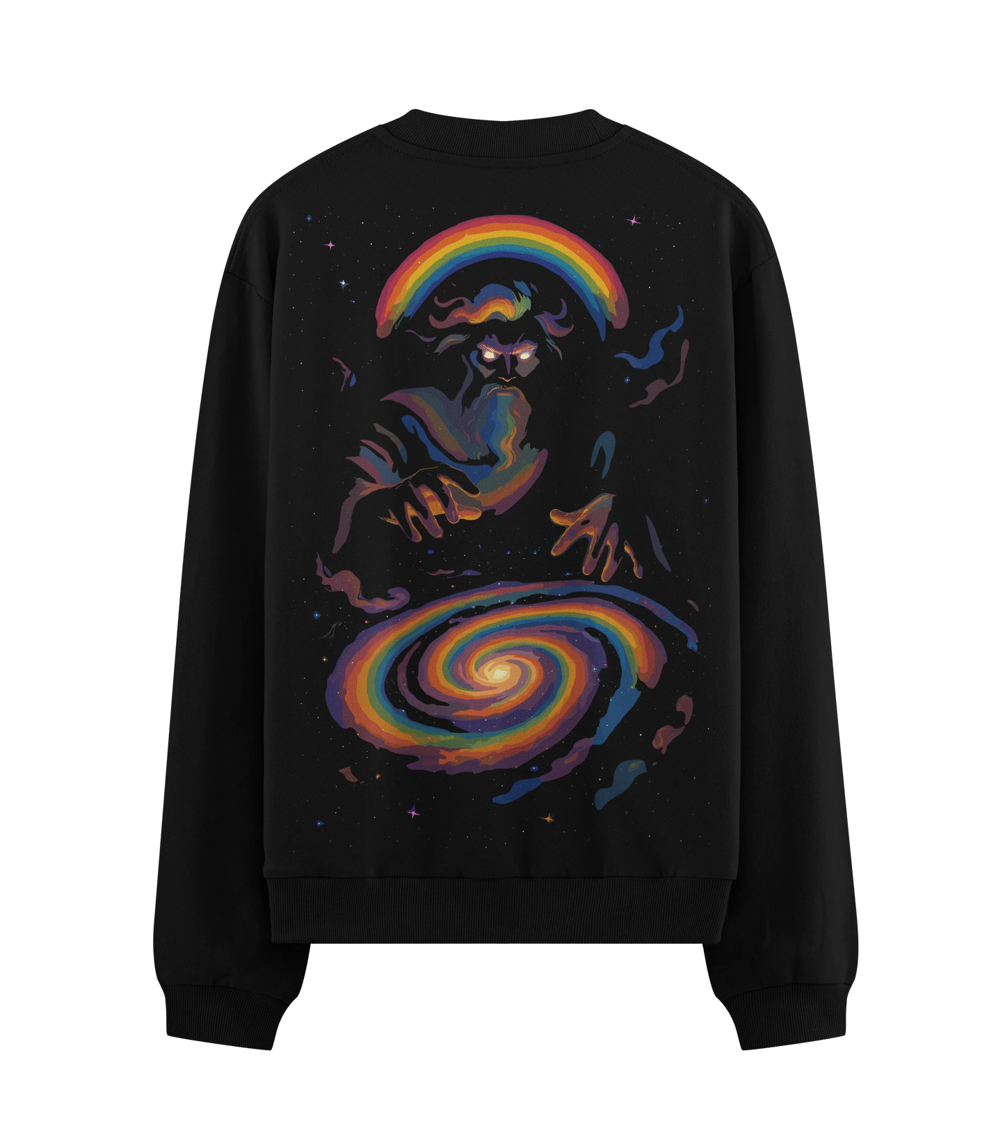 PRDGY Spiral Sage Oversized Sweatshirt