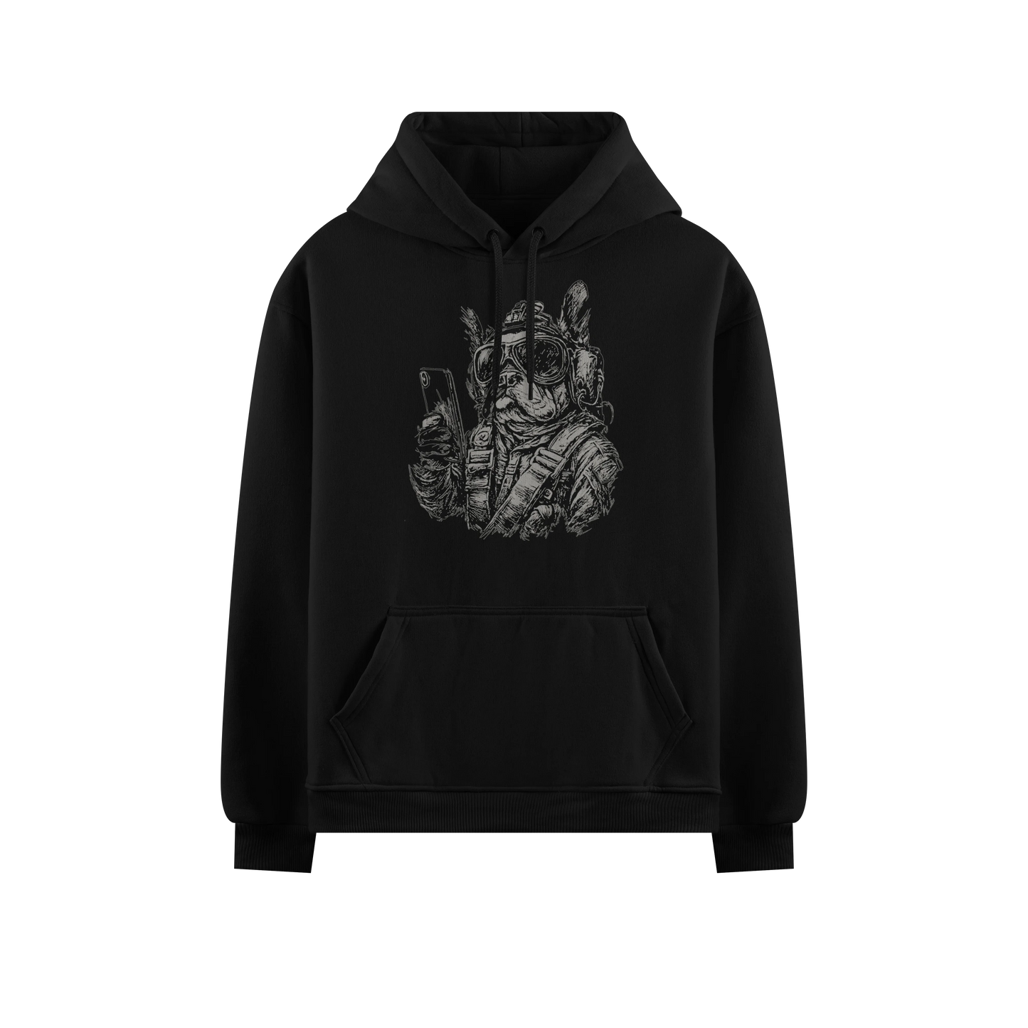 PRDGY Tactical Frenchie Oversized Hoodie