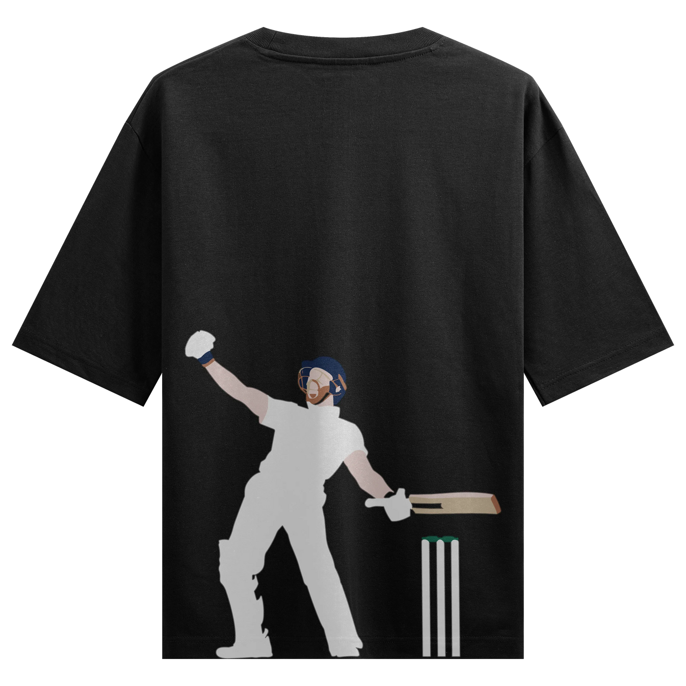 Cricket artwork on PRDGY oversized t-shirt