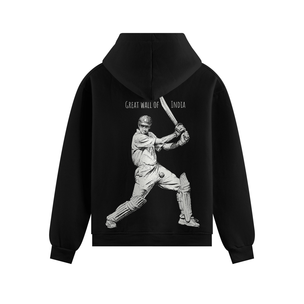 GREAT WALL OF INDIA artwork on PRDGY hoodie