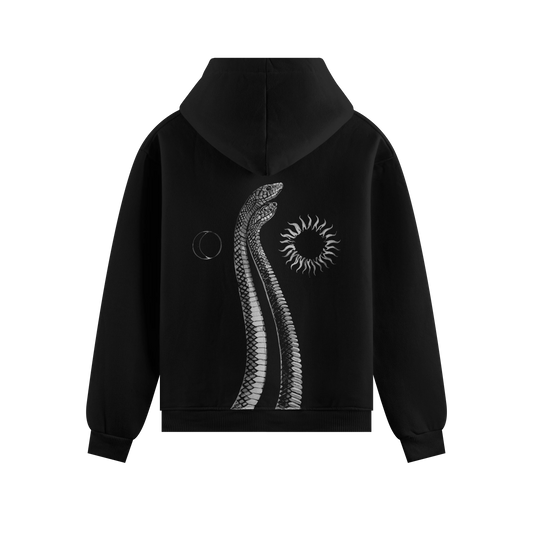 PRDGY Twin Serpent Oversized Hoodie
