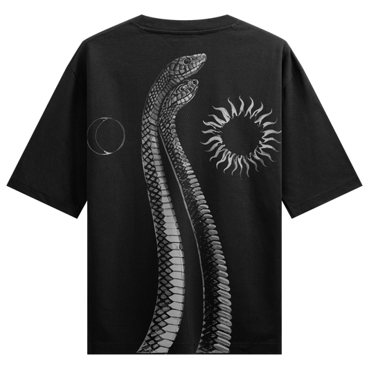 PRDGY Twin Serpent Oversized T-Shirt