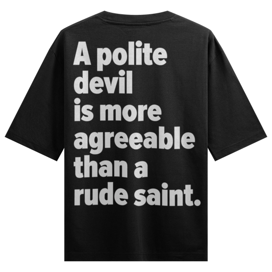 PRDGY Twisted Truth Oversized T-Shirt