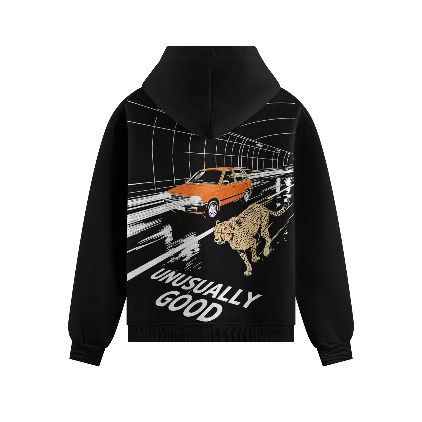 PRDGY Unusually Fast Oversized Hoodie