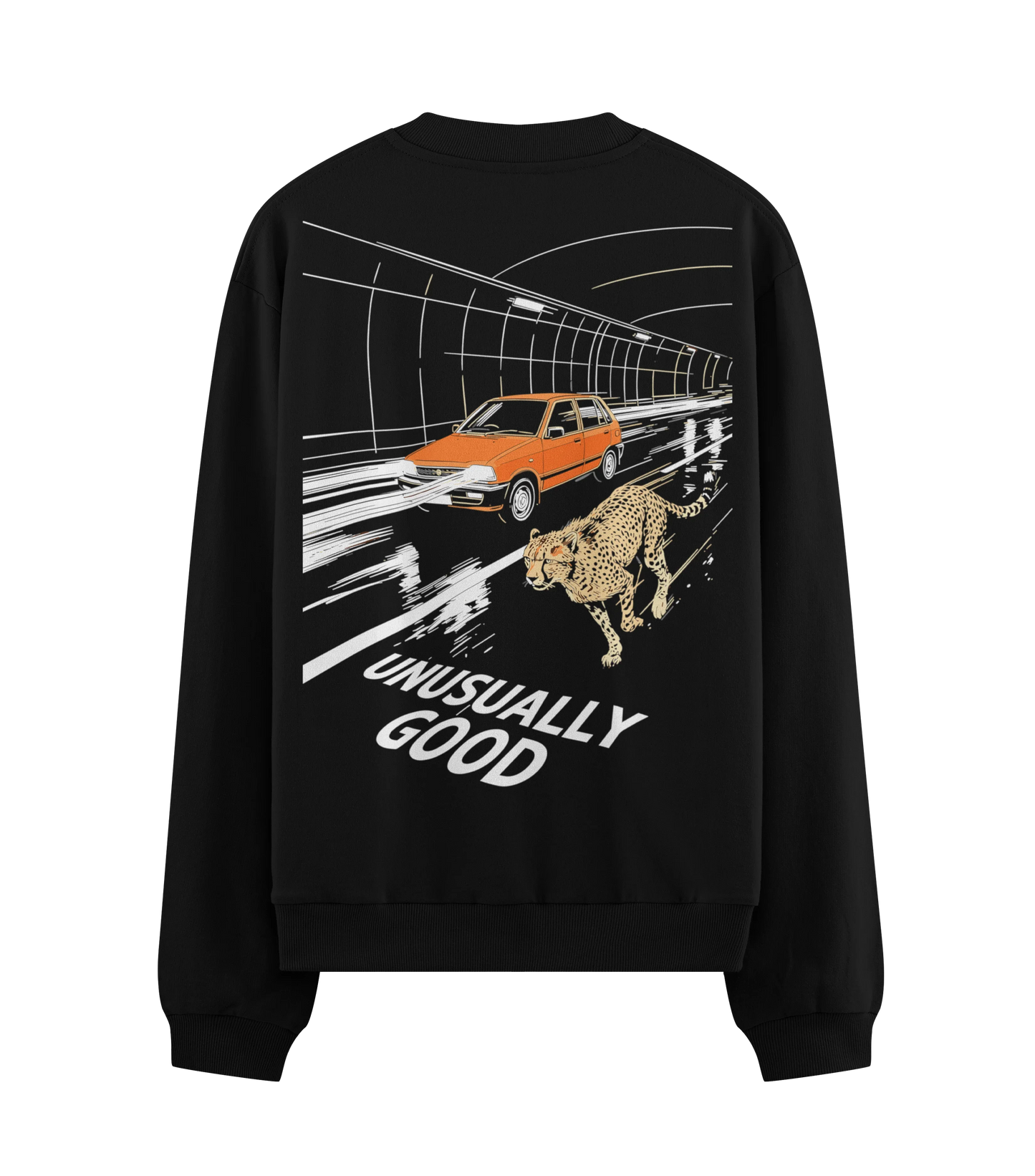PRDGY Unusually Fast Oversized Sweatshirt