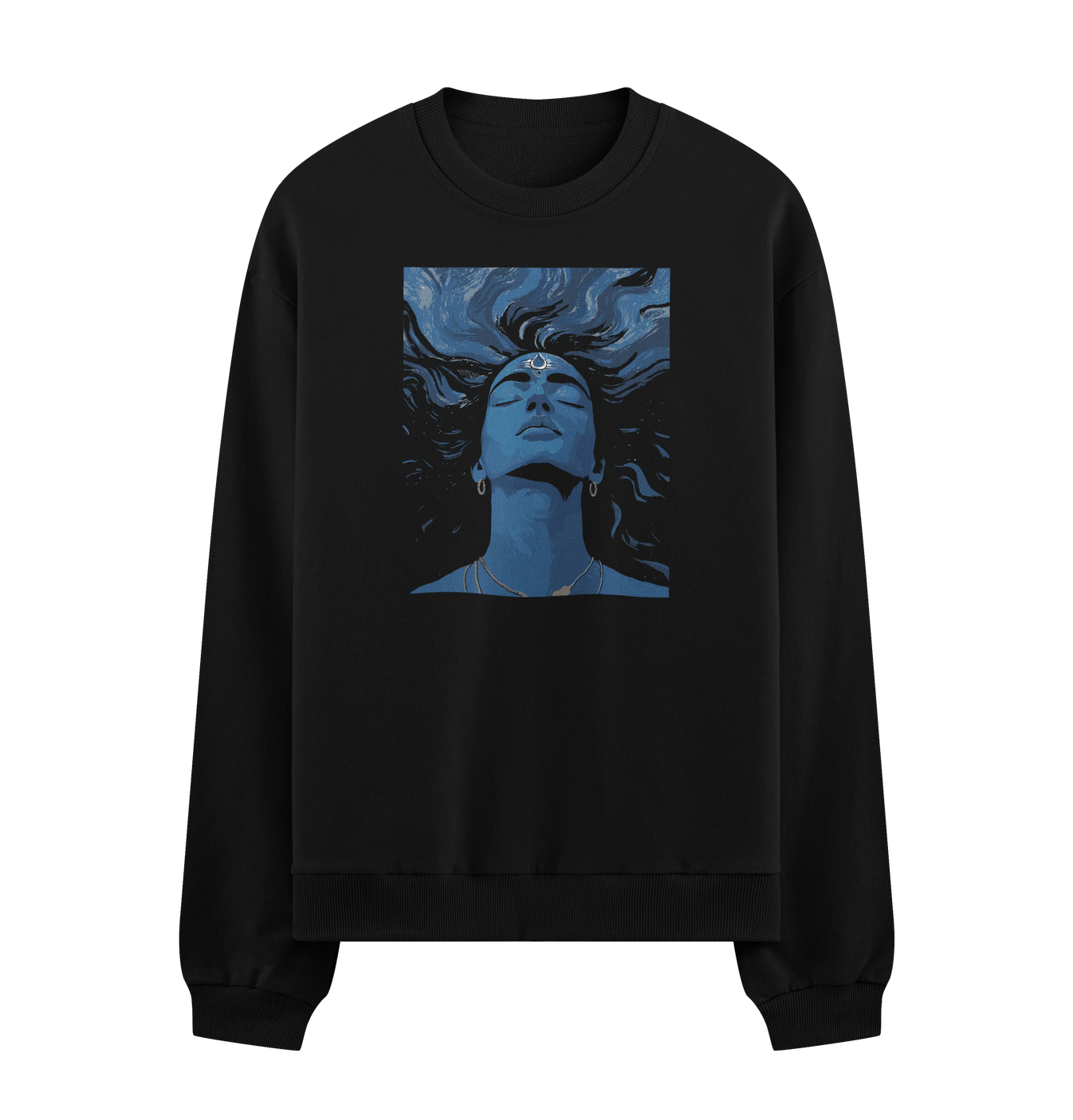 Shiva artwork on PRDGY sweatshirt