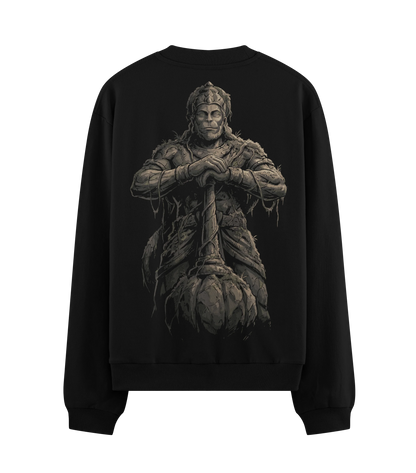 Hanuman artwork on PRDGY sweatshirt