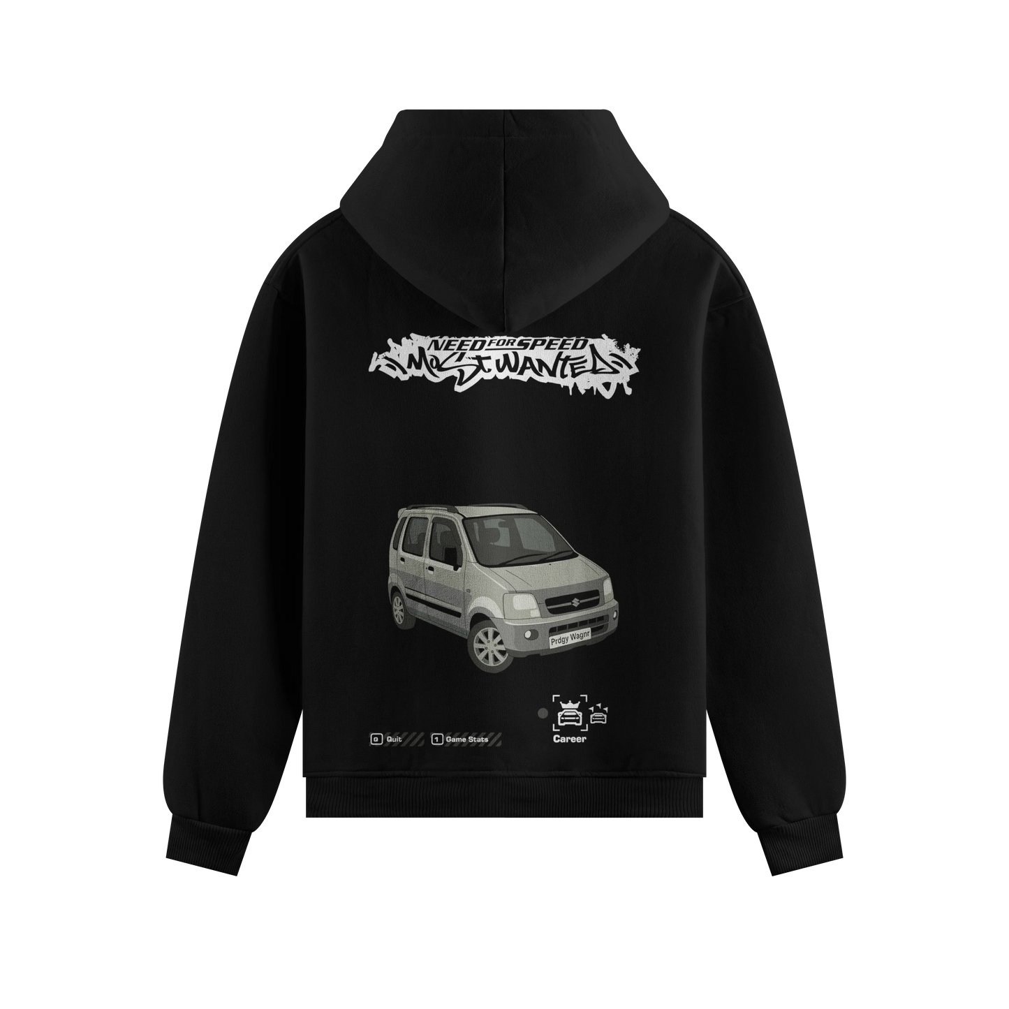 PRDGY Wanted Oversized Hoodie