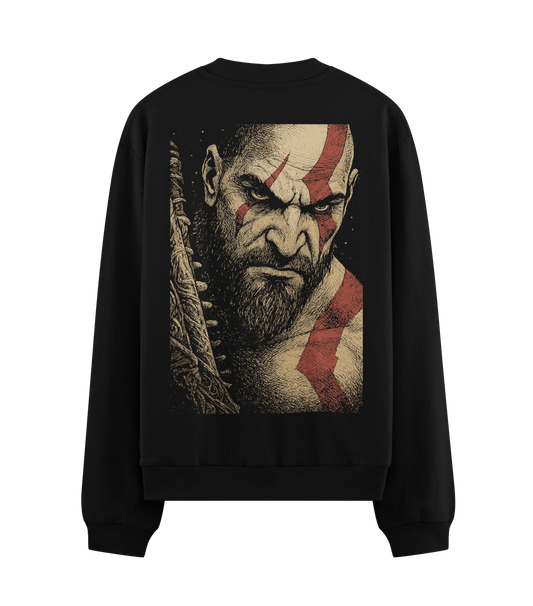 PRDGY War Father Oversized Sweatshirt