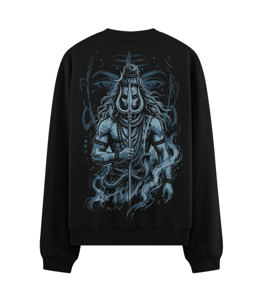 PRDGY Wrath of Rudra Oversized Sweatshirt