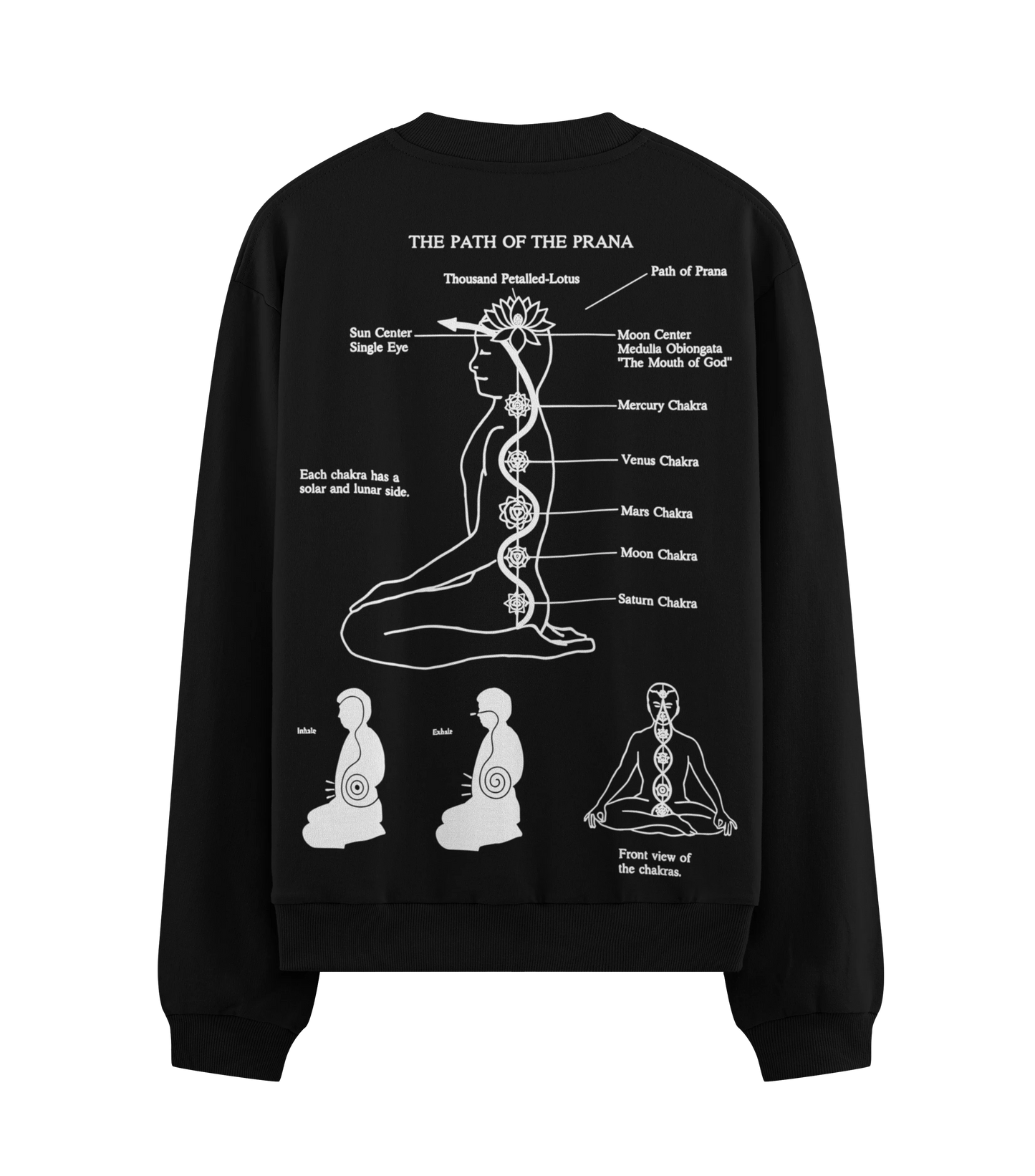 PRDGY Yoga Shastra Oversized Sweatshirt