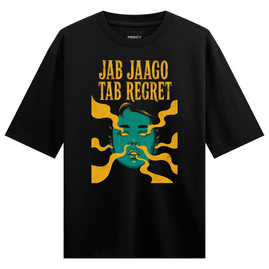 desi t shirt artwork on PRDGY oversized t-shirt