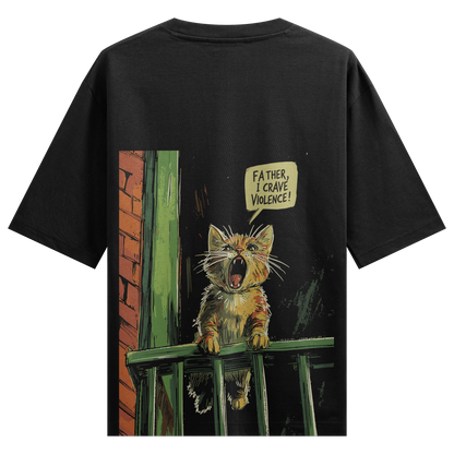 PRDGY BLOODLUST BABY Back Oversized T-Shirt