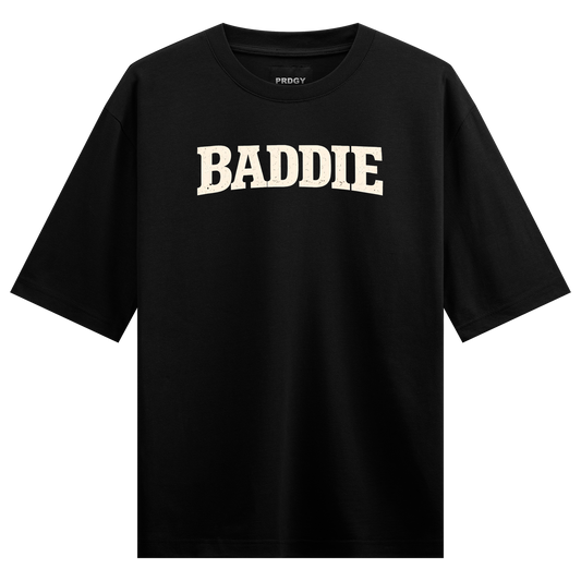 PRDGY Baddie Statement Oversized T-shirt