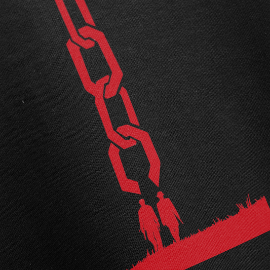 PRDGY Blood Chains Oversized T-Shirt