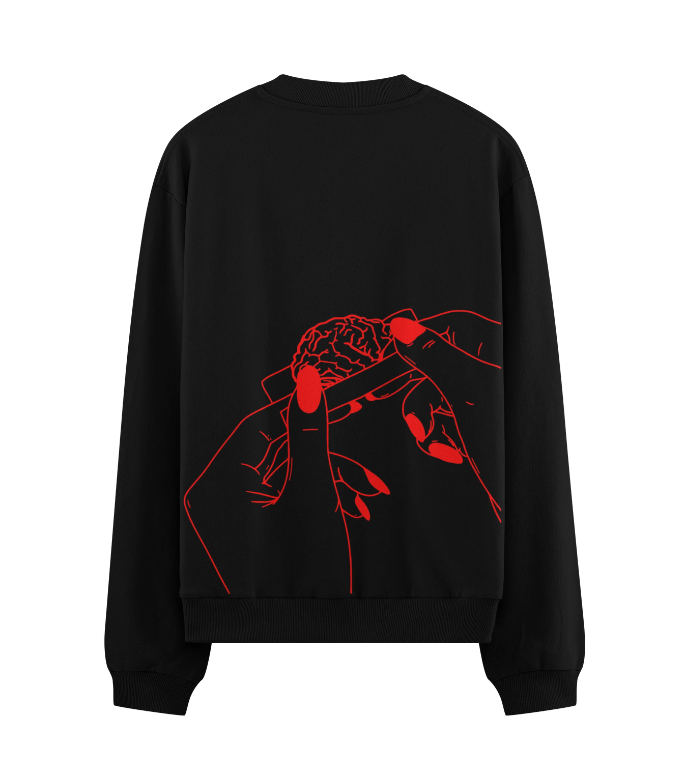 PRDGY Brain Roll Oversized T-Shirt
