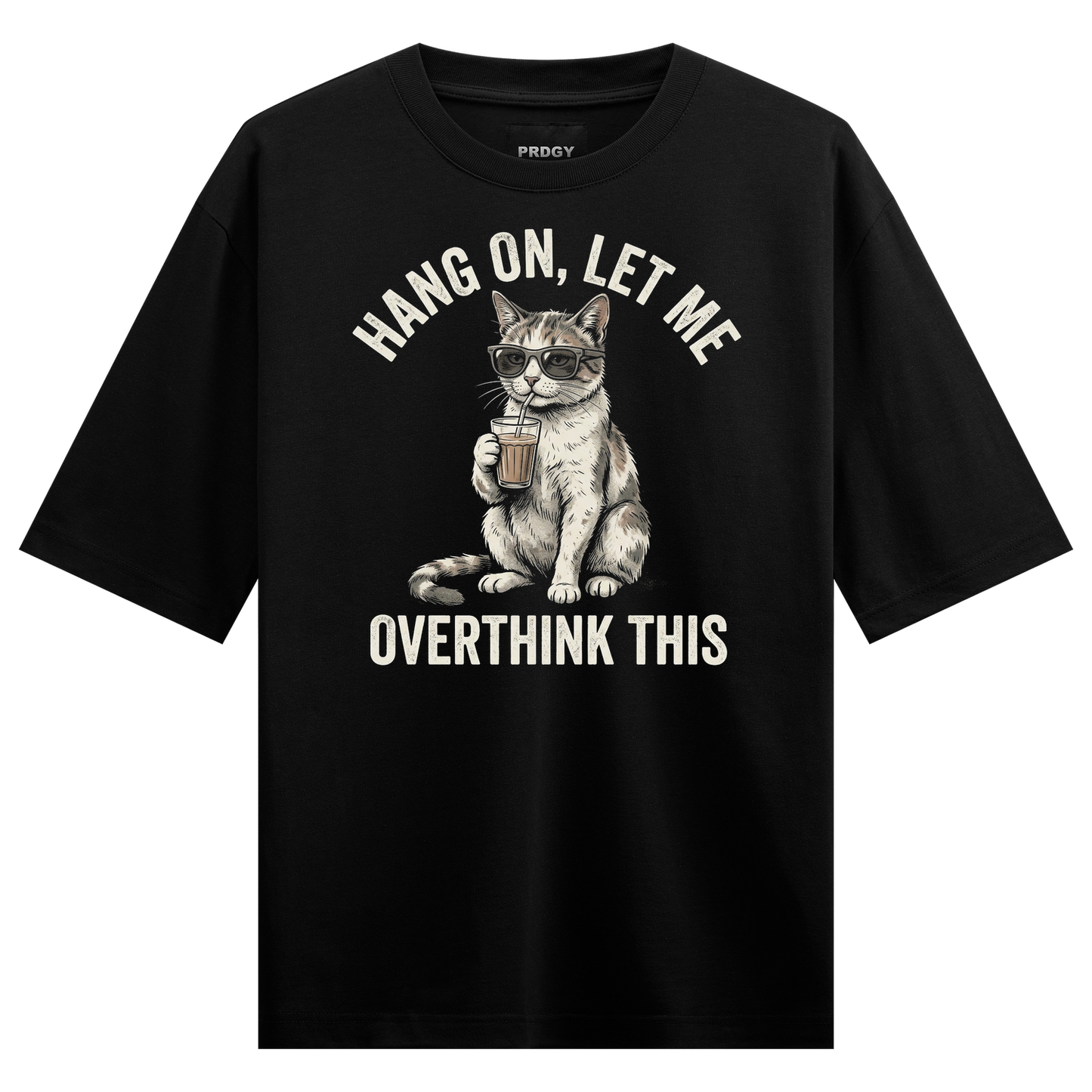 PRDGY Caffeine Vibes Oversized T-shirt